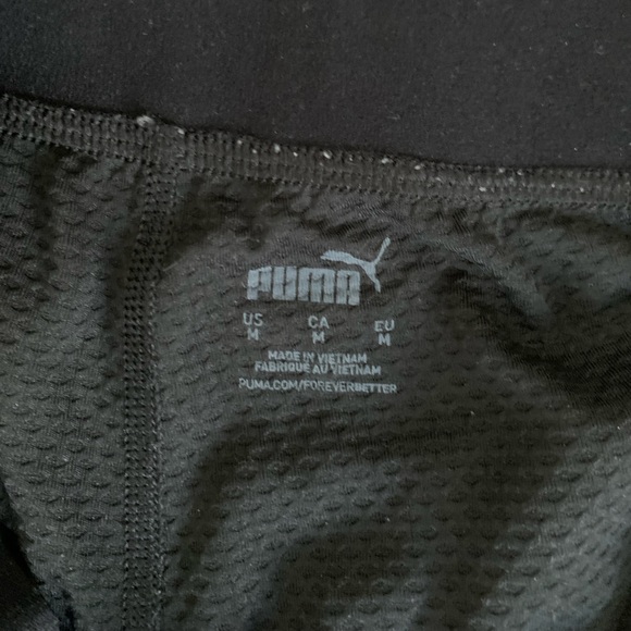 Puma athletic shorts with wide and elastic waist - Picture 3 of 3